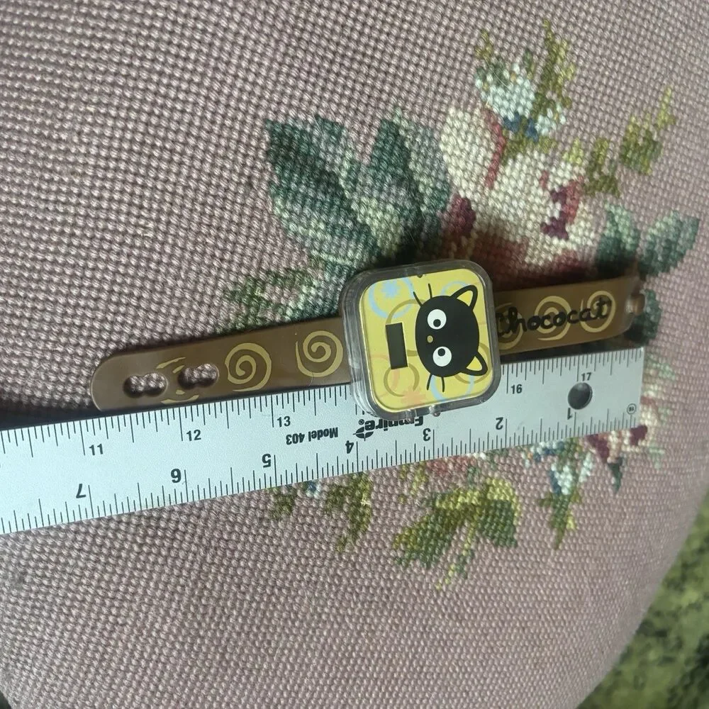 Vtg Y2k Hello Kitty HTF ChocoCat Black Cat Child's Wrist watch McDonalds HTF